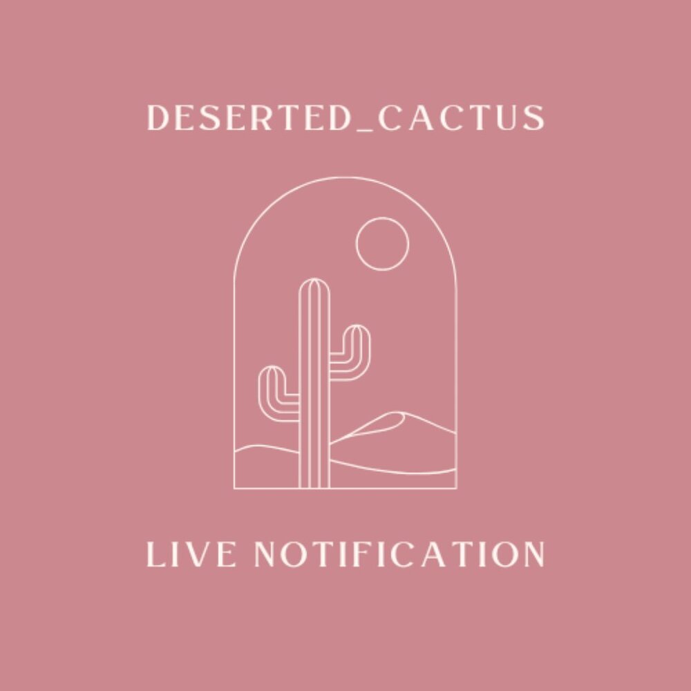 Like this listing to get notified when I go live!